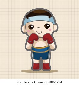 boxer theme elements
