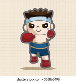 boxer theme elements