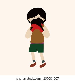 boxer theme elements vector,eps