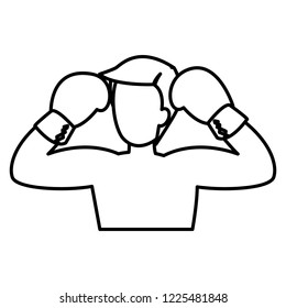 boxer training avatar character