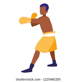 boxer training avatar character