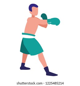 boxer training avatar character