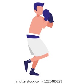 boxer training avatar character