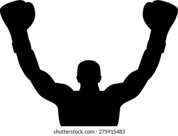 Boxer Winning Champion