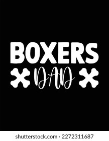  Boxers dad SVG design vector svg