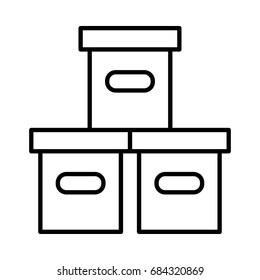 Boxes icon