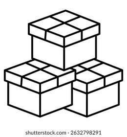 Vector de contorno en blanco y negro