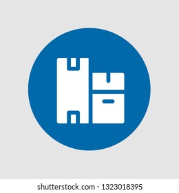  Boxes icon. Editable  Boxes icon for web or mobile.
