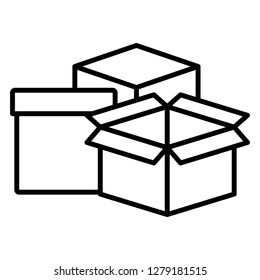 Boxes icon image