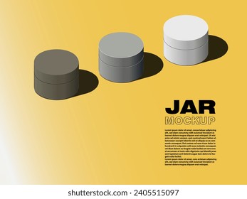 Boxes Mockup. Template Vector illustration.