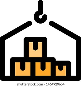 Boxes with transportation and handling with hook facility