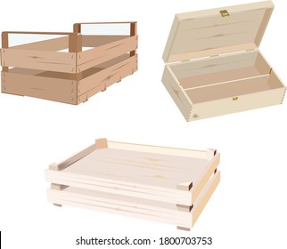 cajas de diversos materiales para el transporte de alimentos
