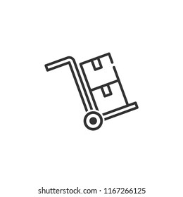 Boxes vector icon