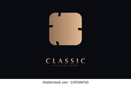 boxes vector logo abstract monogram template