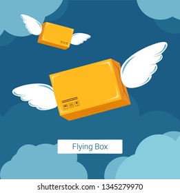 Boxes with wings