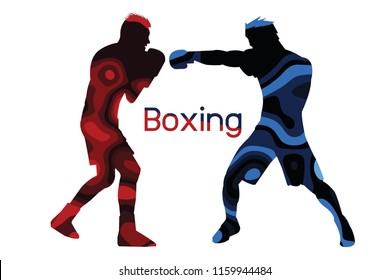 boxing Abstract illustration
vector,banner background,sport set 