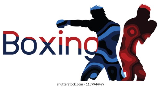 boxing Abstract illustration
vector,banner background,sport set 