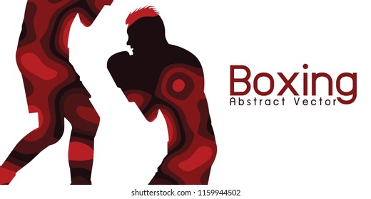 boxing Abstract illustration
vector,banner background,sport set 