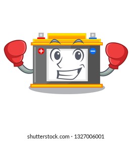 Boxing accomulator in the a character shape
