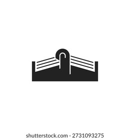 Boxing Arena or Boxing Space Logo 