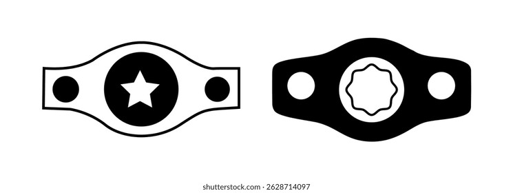 Boxing Award Clip Art Collection