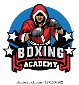 Boxing Badge Design Stock Vector (Royalty Free) 1291507282 | Shutterstock