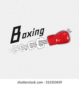 Boxing badges logos and labels can be used to fashion design, signs for sports clubs, sales