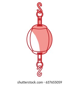 Boxing bag equipment