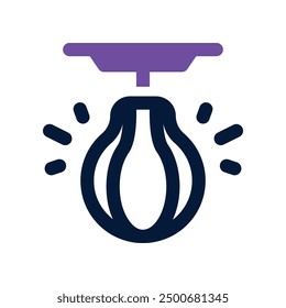 boxing bag icon. vector dual tone icon for your website, mobile, presentation, and logo design.