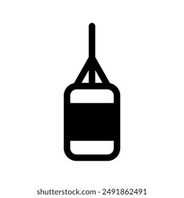 Boxing Bag Icon Vector Symbol Design Illustration