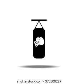 Boxing Bag Single Icon
