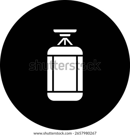 Boxing Bag vector icon. Can be used for printing, mobile and web applications.