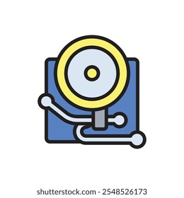 Boxen Glocke Symbol Vektorgrafik