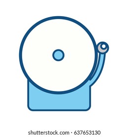 Boxing bell isolated