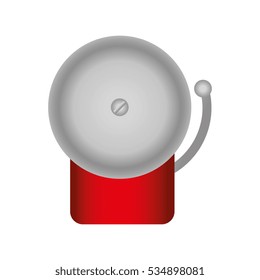 Boxing Bell Isolated Icon