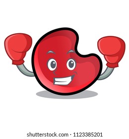 Boxing candy moon character cartoon
