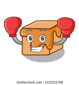 Boxing caramel candies character cartoon