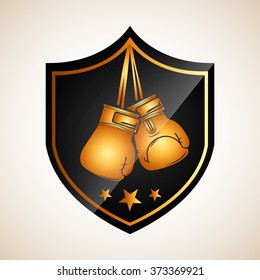 boxing championship design, vector illustration eps10 graphic 