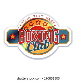 Boxing Club Sign