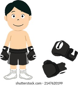 El boxeo es un deporte de combate en el que dos personas se tiran puñetazos durante un tiempo predeterminado en un anillo de boxeo. 