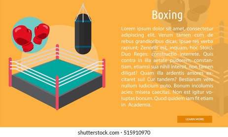 Boxing Conceptual Banner