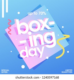 BOXING DAY BACKGROUND DESIGN