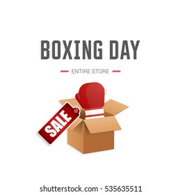 Boxing Day gift box