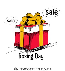 Boxing Day (Boxing Day is a holiday celebrated the day after Christmas Day)