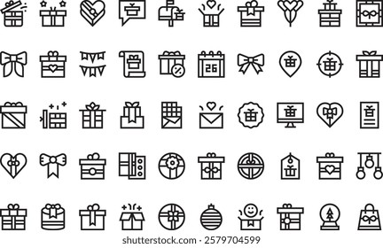 Boxing day icons High-Quality Vector Icons Collection with Editable Stroke. Ideal for Professional and Creative Projects