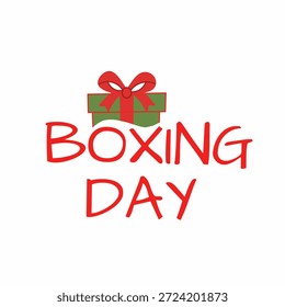 Vector de diseño del logotipo del día de boxeo