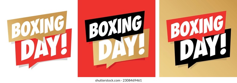 Día de boxeo en burbuja de habla