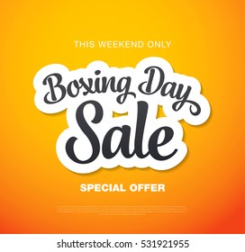 Boxing Day Sale Banner