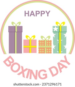 Boxing day sale banner discount. Special offer tag price discount promotion. Vector