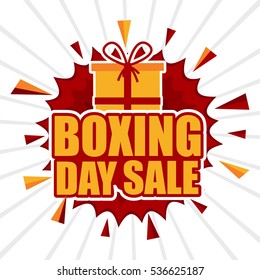 Boxing Day sale design.